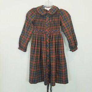 Sophie Dess Creations Paris Plaid Vintage Dress 6X/7